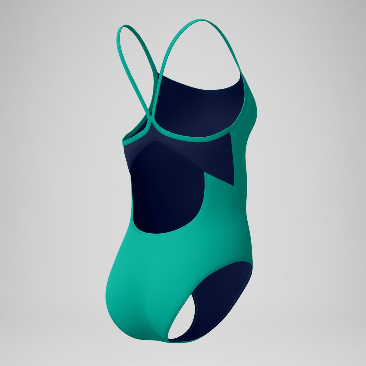 Solid Racerback Swimsuit Teal/Navy | Speedo