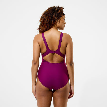 Sculpture Swimsuit Dark Pink | Speedo