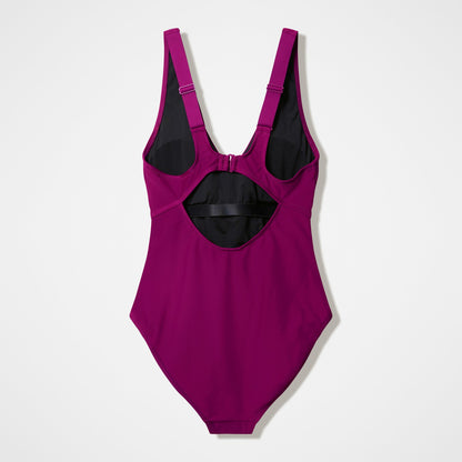 Sculpture Swimsuit Dark Pink | Speedo