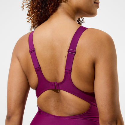 Sculpture Swimsuit Dark Pink | Speedo