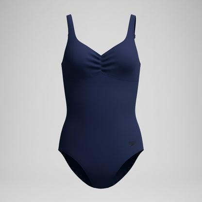 Shaping AquaNite Solid Swimsuit Navy | Speedo