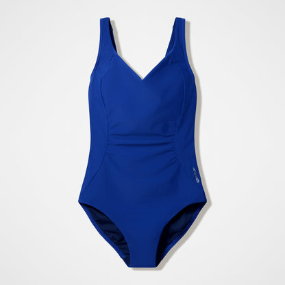 Shirred Contour Swimsuit Blue | Speedo