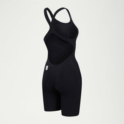 Fastskin LZR Pure Valor 2.0 Openback Kneeskin Black | Speedo