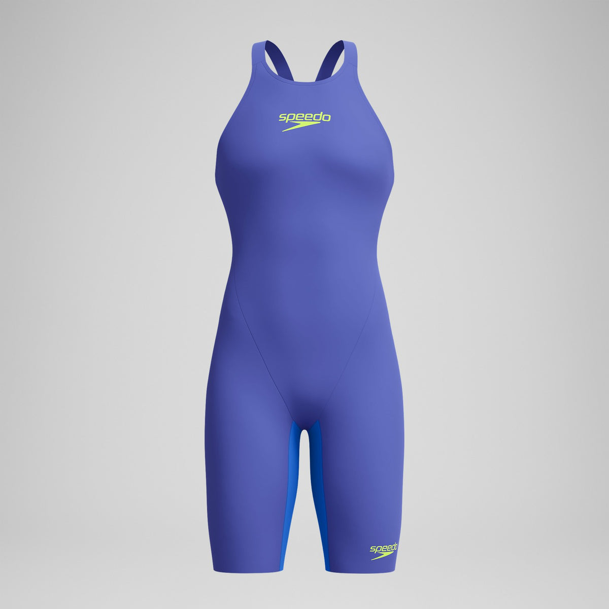 Fastskin LZR Pure Valor 2.0 Closedback Kneeskin Blue/Purple | Speedo