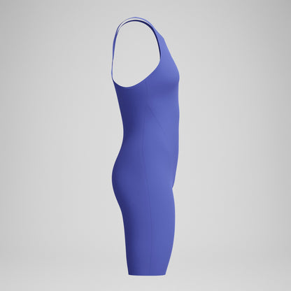 Fastskin LZR Pure Valor 2.0 Closedback Kneeskin Blue/Purple | Speedo