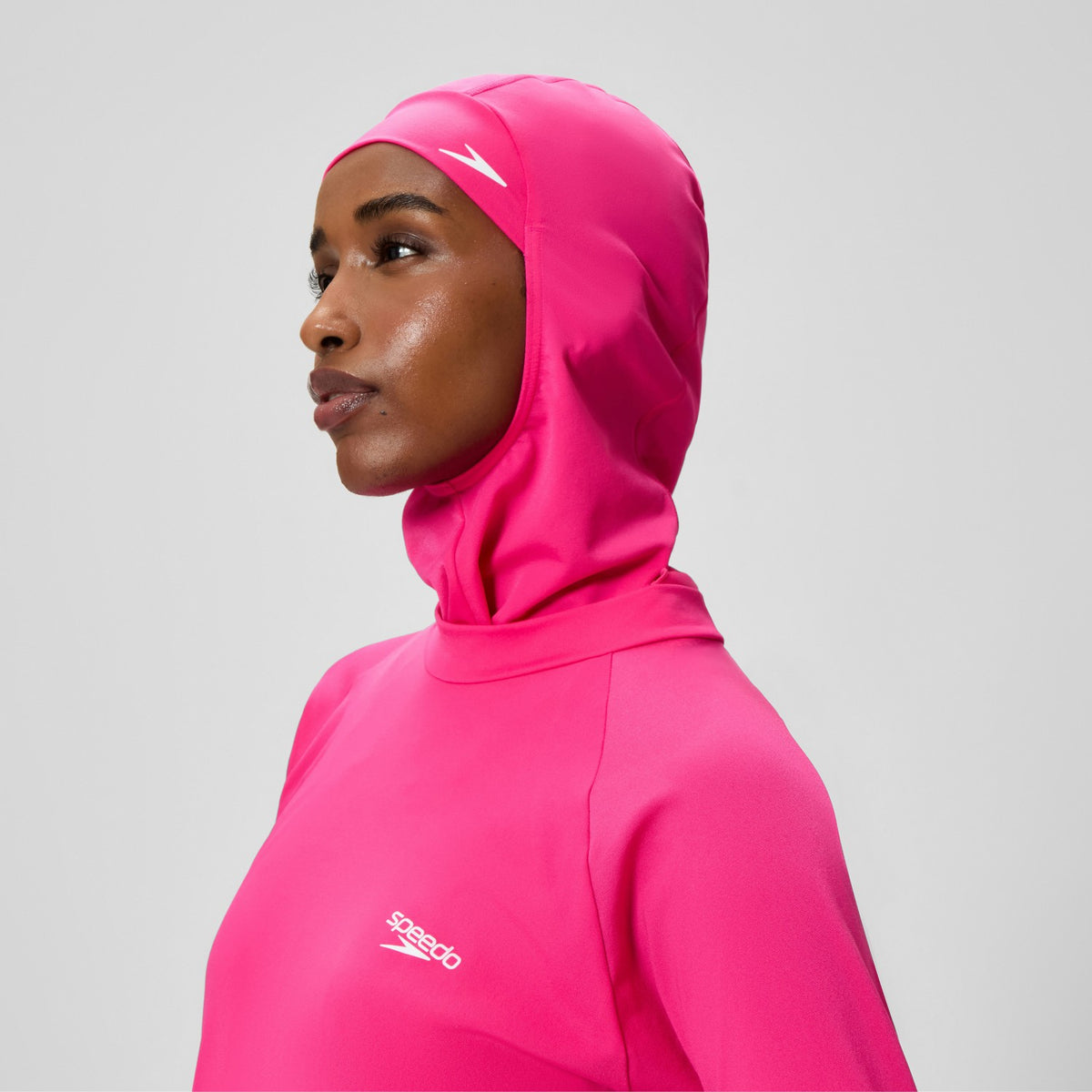 Endurance+ Modesty Swim Hood Pink | Speedo