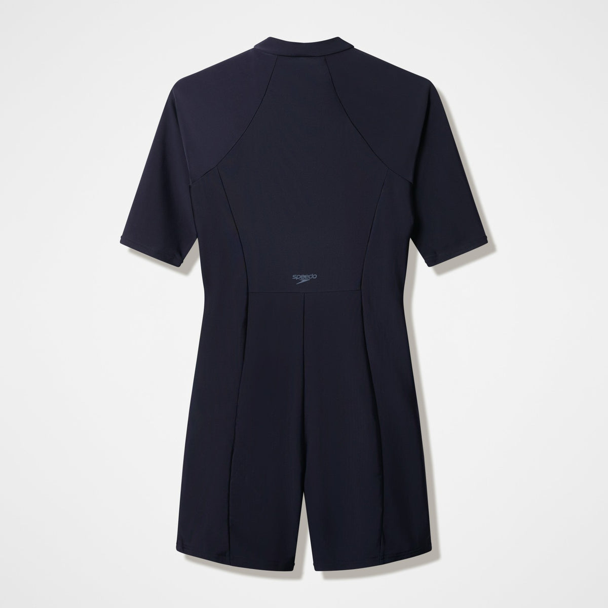 Modern Coverage Short Sleeve Legsuit Black | Speedo