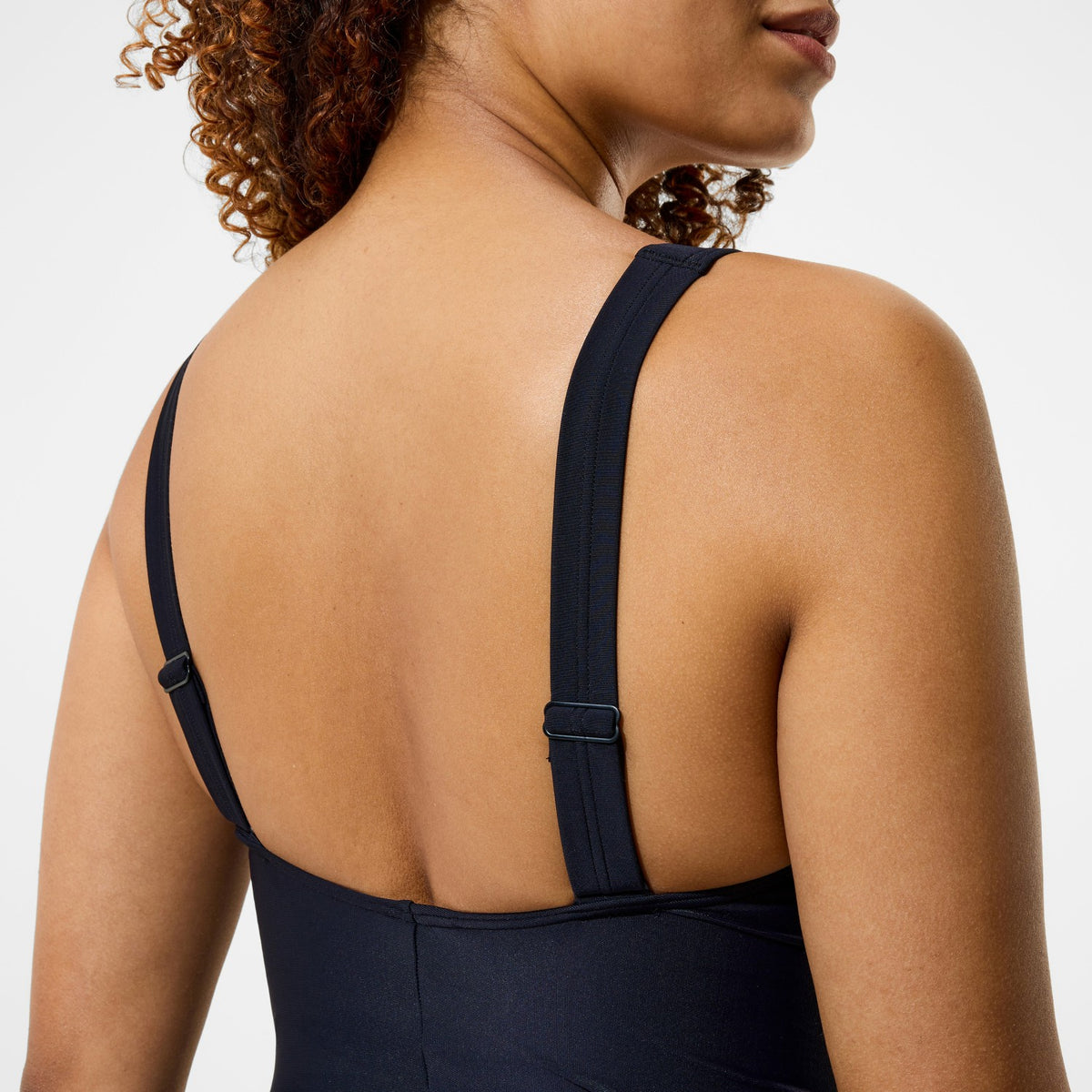 Shirred Swimsuit Black | Speedo
