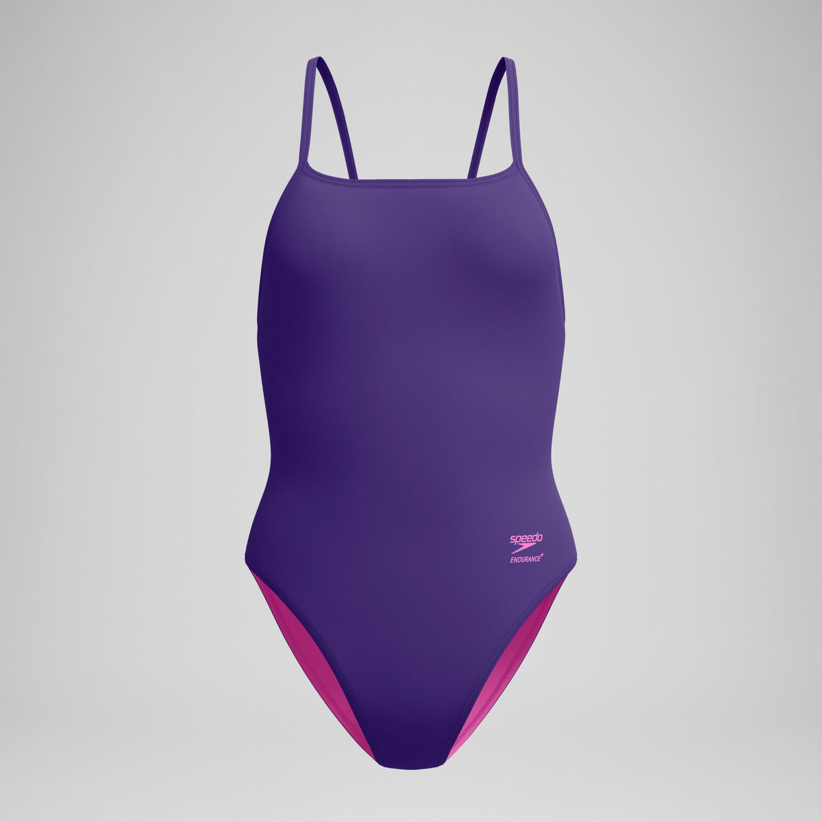 Club Training Web Back Swimsuit Purple | Speedo
