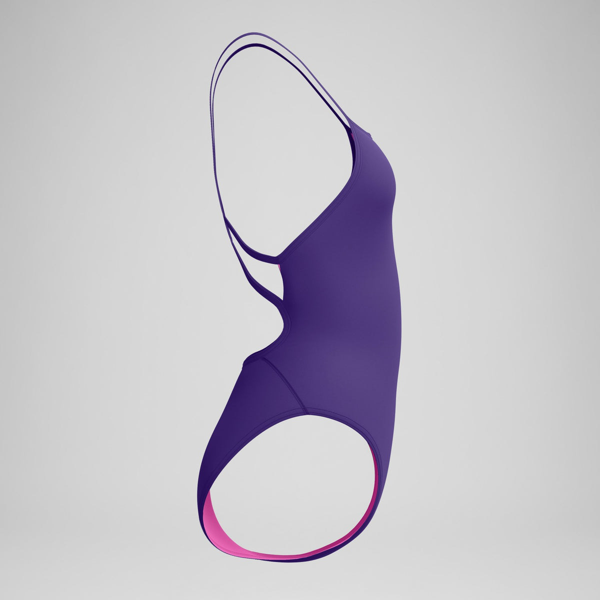 Club Training Web Back Swimsuit Purple | Speedo