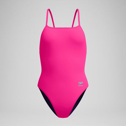Club Training Web Back Swimsuit Pink | Speedo