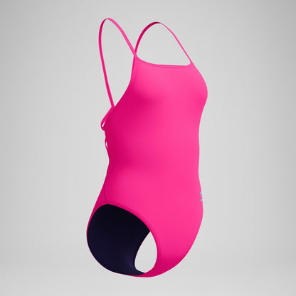 Club Training Web Back Swimsuit Pink | Speedo