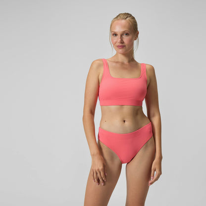 Textured Deep U-Back Bikini Coral | Speedo