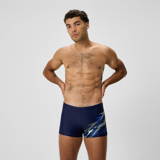 Medley Logo Aquashorts Navy/Blue | Speedo
