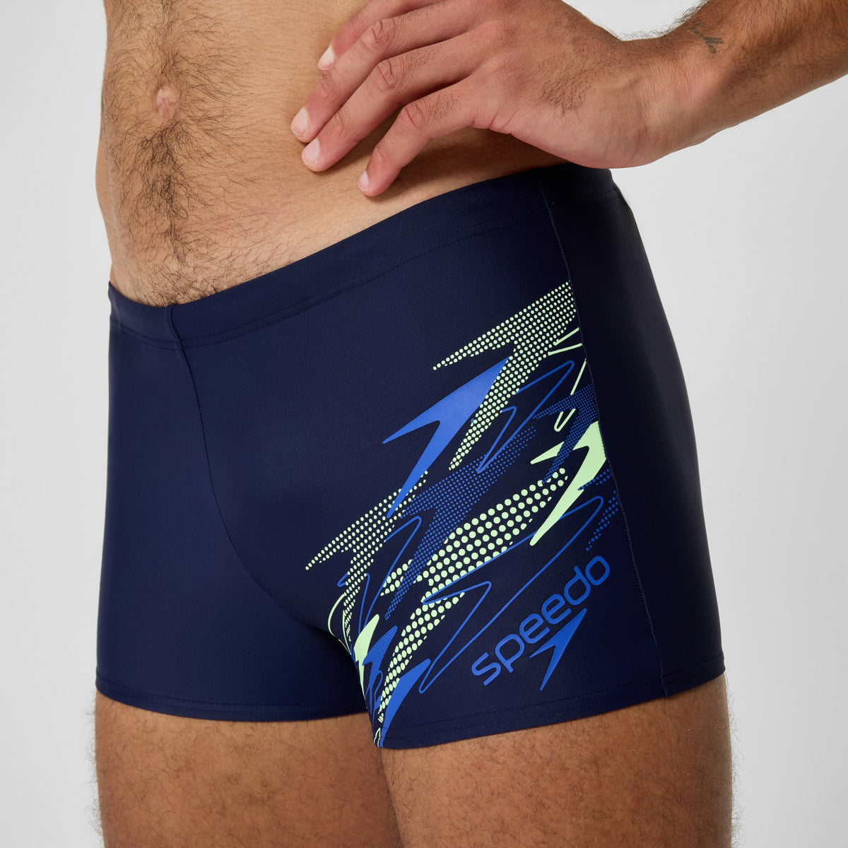 Medley Logo Aquashorts Navy/Blue | Speedo