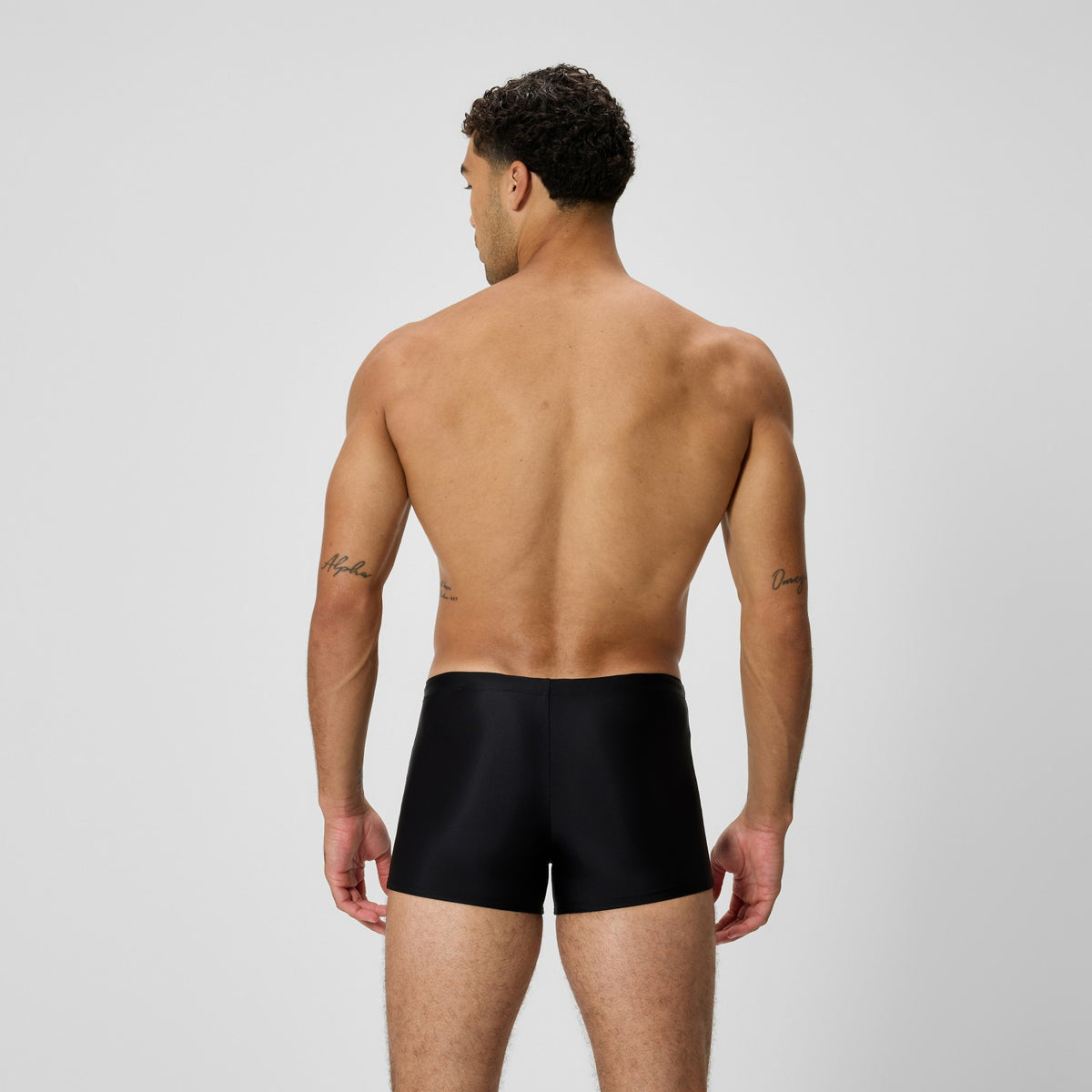 Medley Logo Aquashorts Grey/Black | Speedo