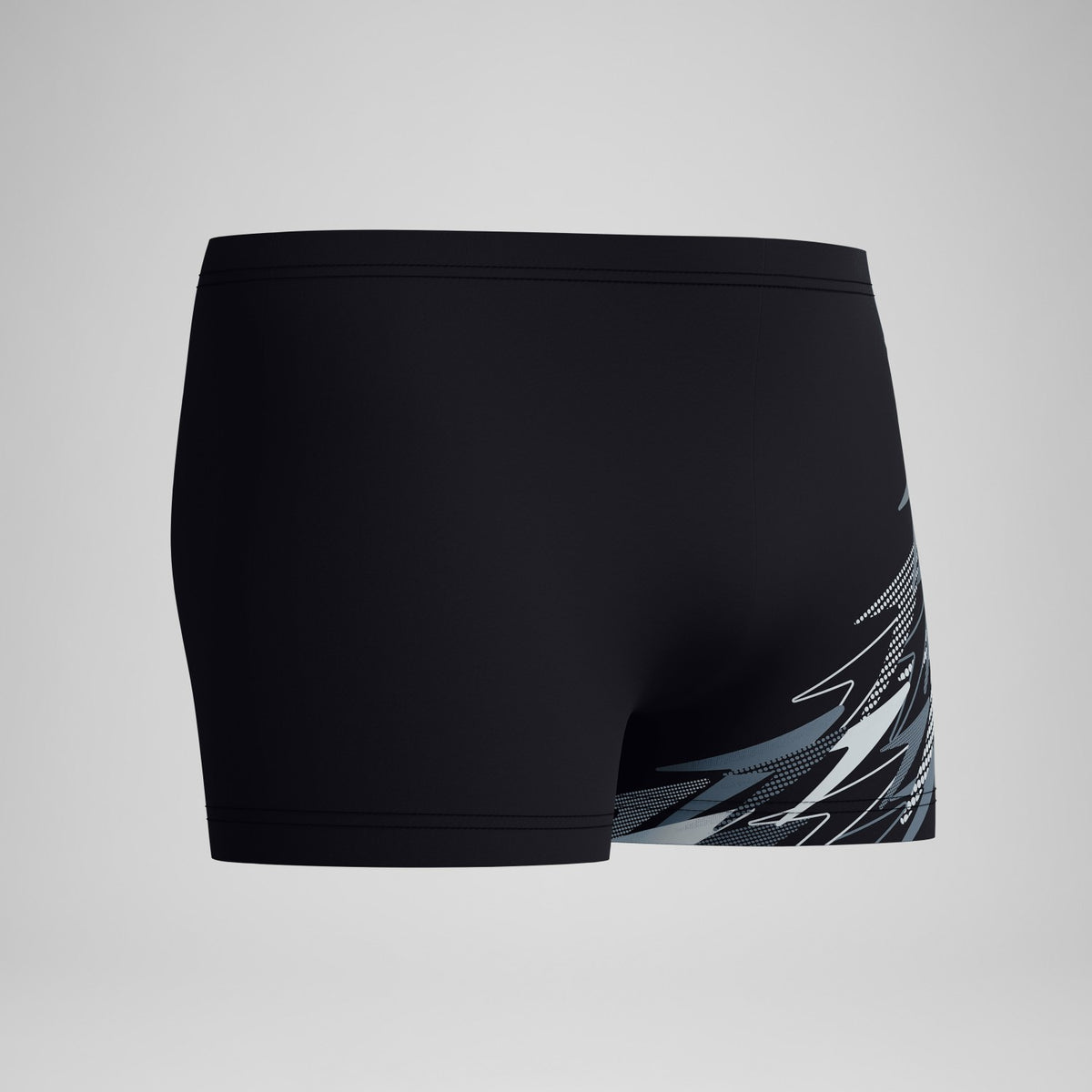 Medley Logo Aquashorts Grey/Black | Speedo