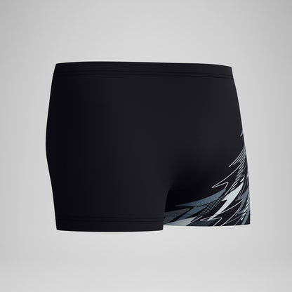 Medley Logo Aquashorts Grey/Black | Speedo