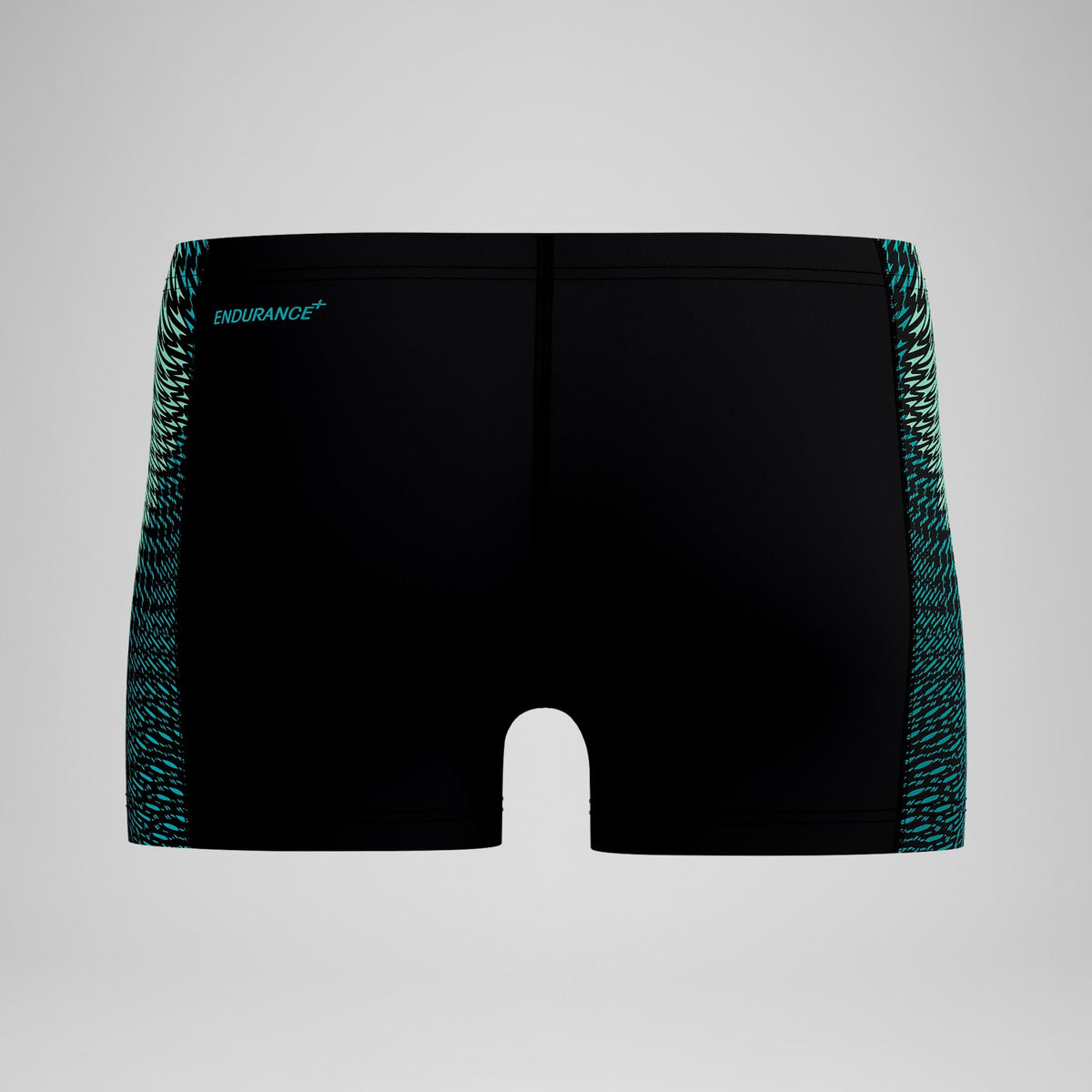 Endurance+ MAX Tech Panel Aquashorts Black/Turquoise | Speedo