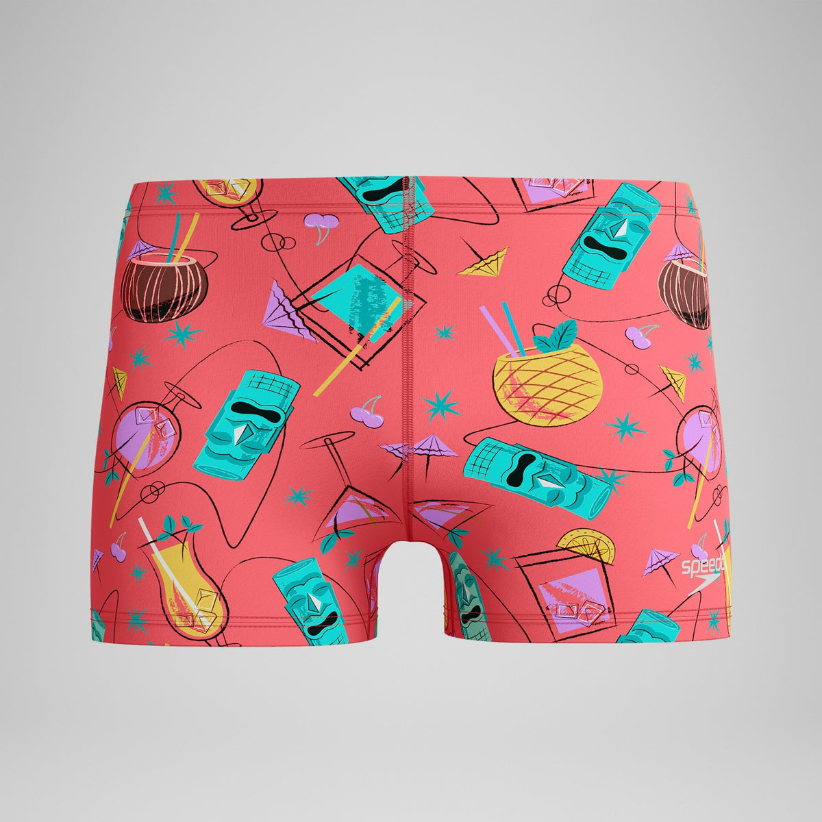 Print Beachstar Aquashorts Leg Pink | Speedo