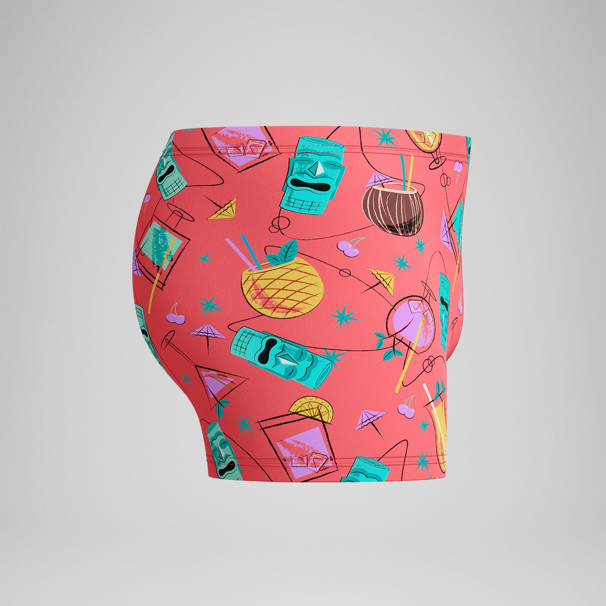 Print Beachstar Aquashorts Leg Pink | Speedo