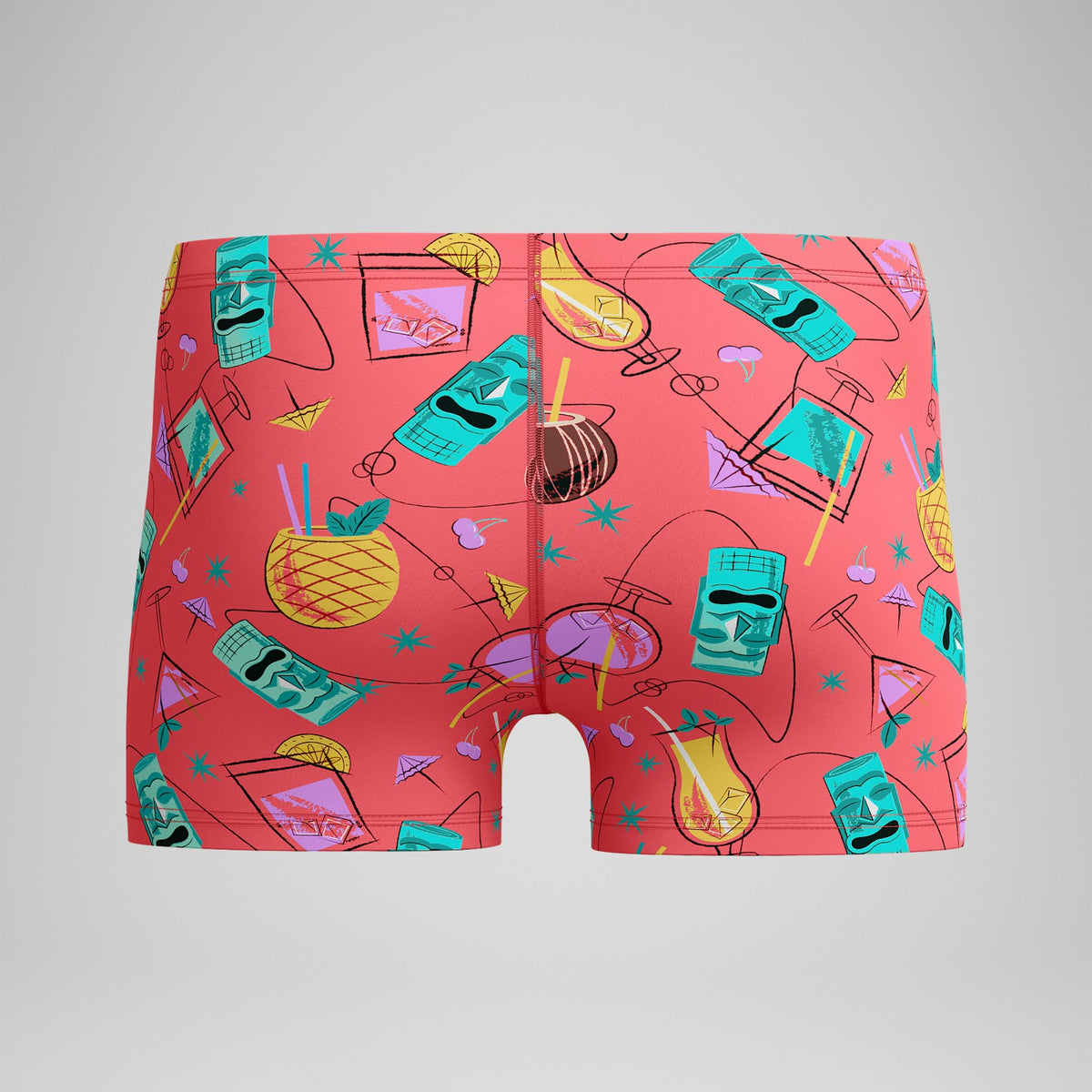 Print Beachstar Aquashorts Leg Pink | Speedo