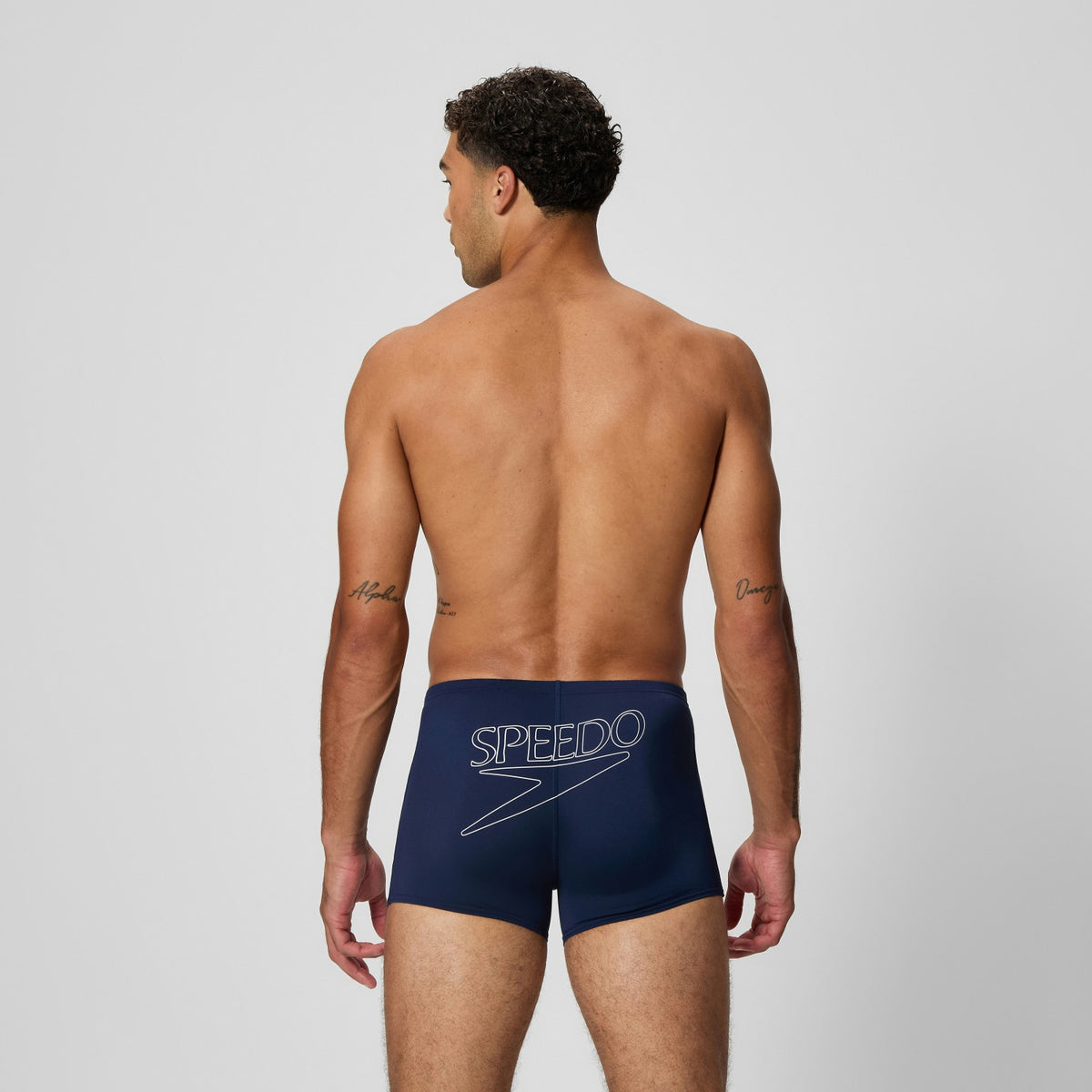 Endurance+ Logo Aquashorts Navy | Speedo