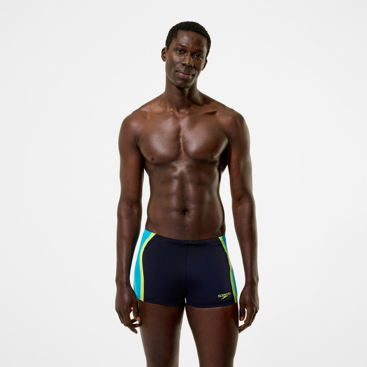 Hyperboom Splice Aquashorts Black/Turquoise | Speedo