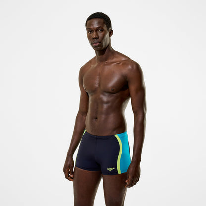 Hyperboom Splice Aquashorts Black/Turquoise | Speedo