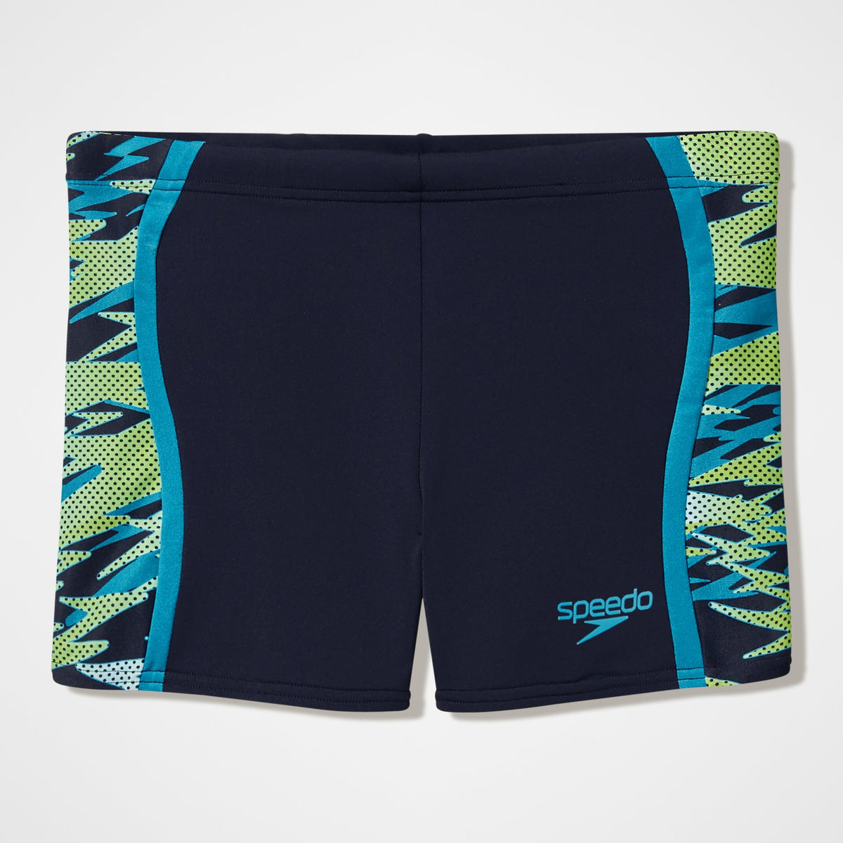 Hyperboom Splice Aquashorts Black/Green | Speedo