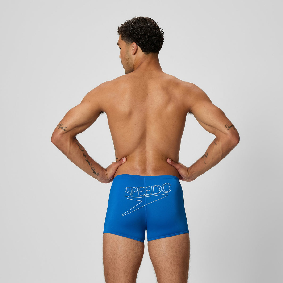 Endurance+ Logo Aquashorts Blue | Speedo