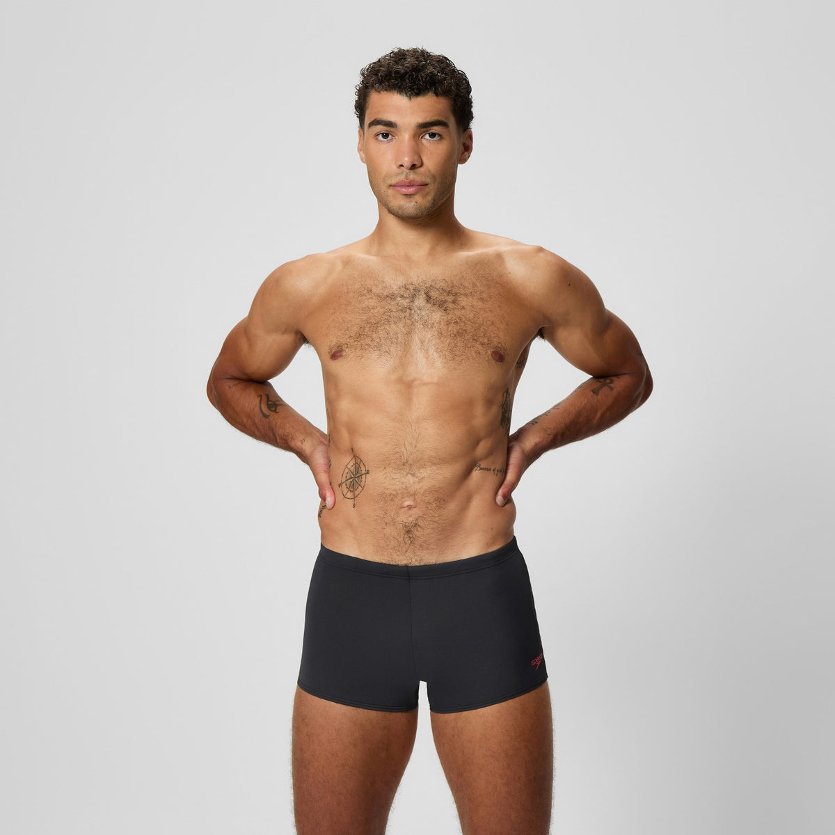 Hyperboom Aquashorts Black/Red | Speedo