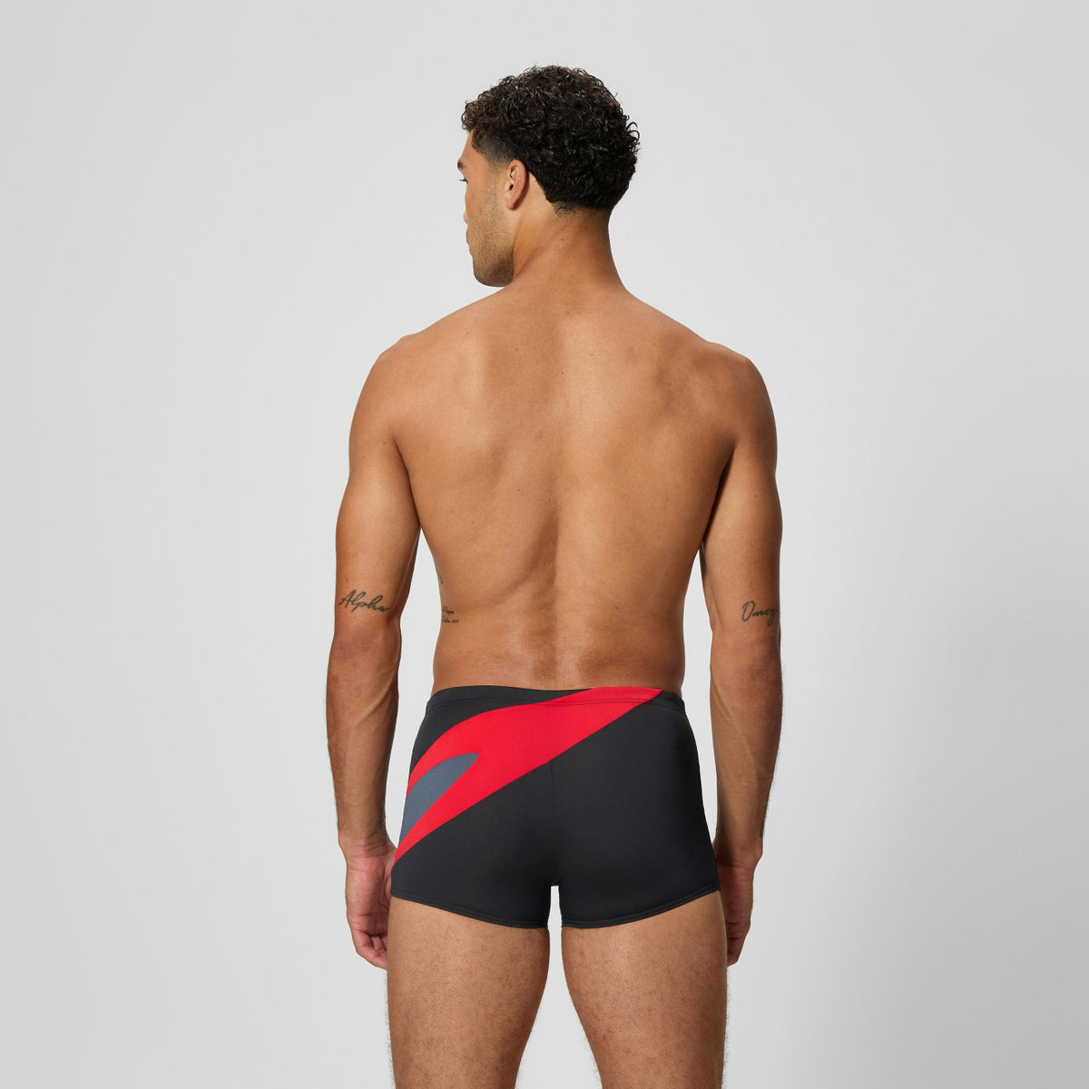 Hyperboom Aquashorts Black/Red | Speedo