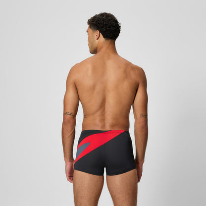 Hyperboom Aquashorts Black/Red | Speedo