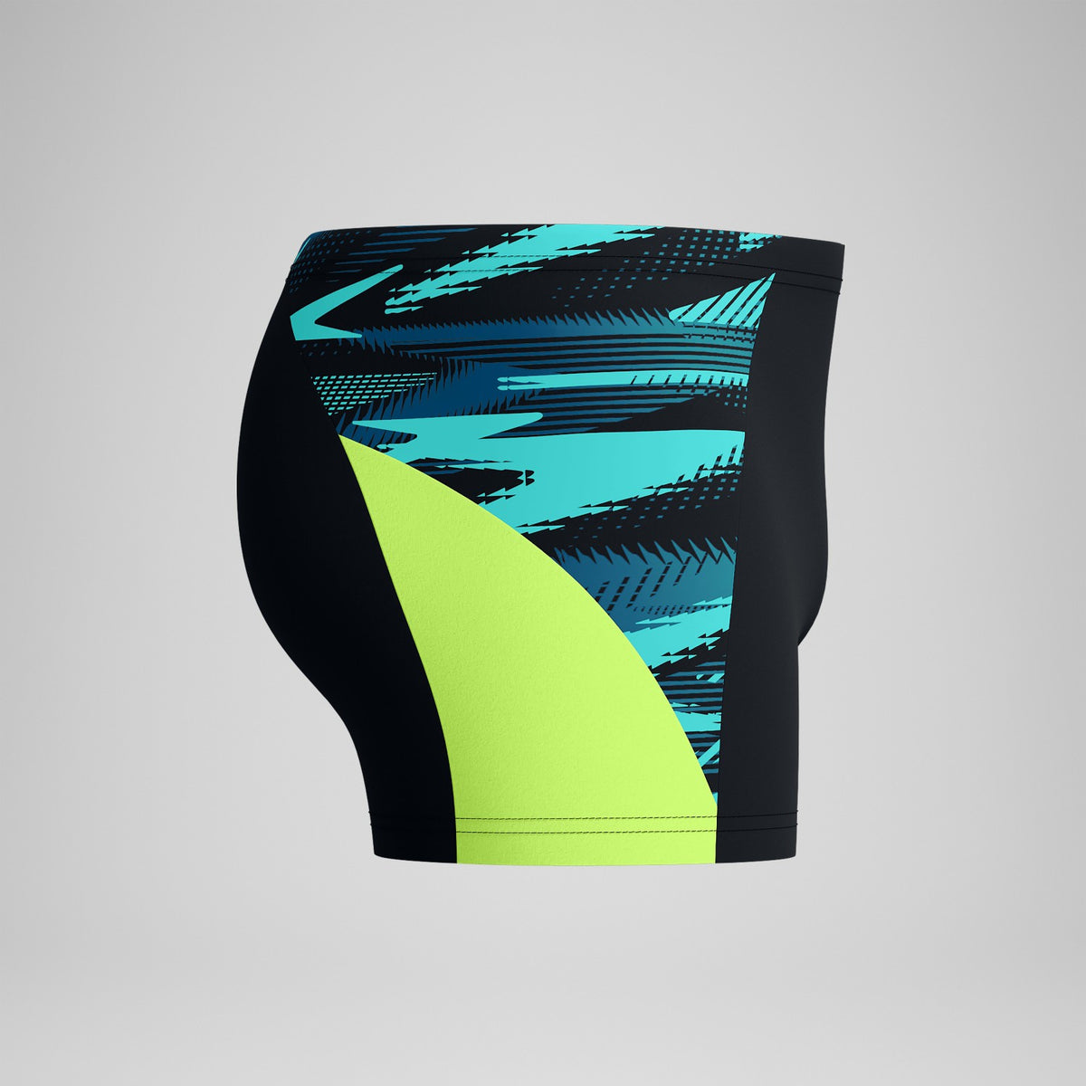 Endurance+ Max Splice Aquashorts Black/Yellow | Speedo