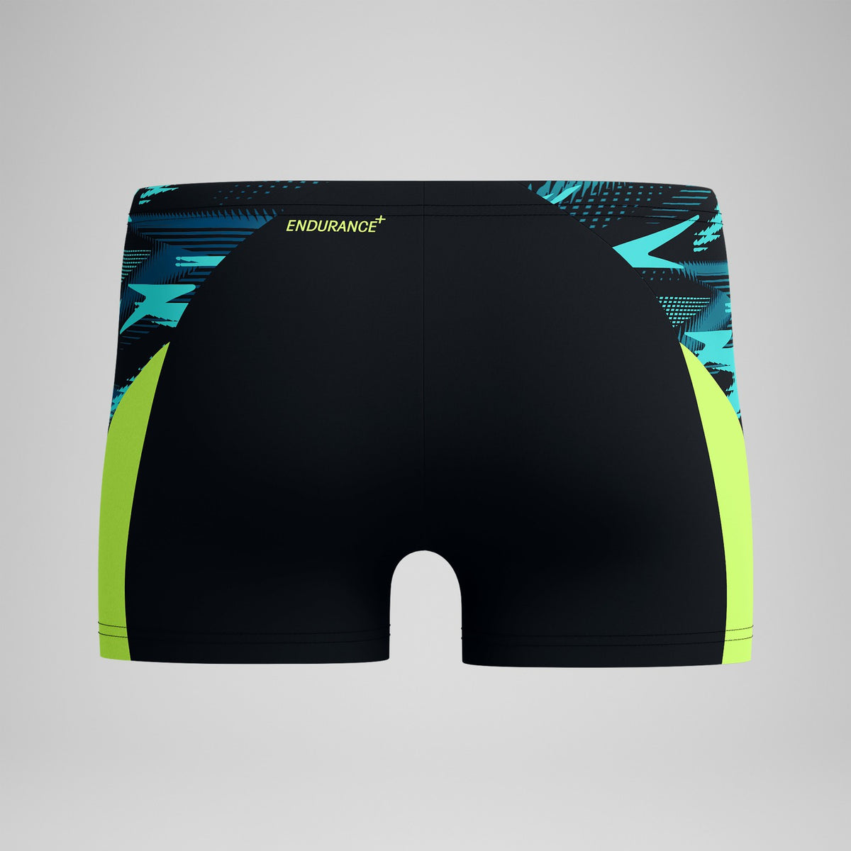 Endurance+ Max Splice Aquashorts Black/Yellow | Speedo