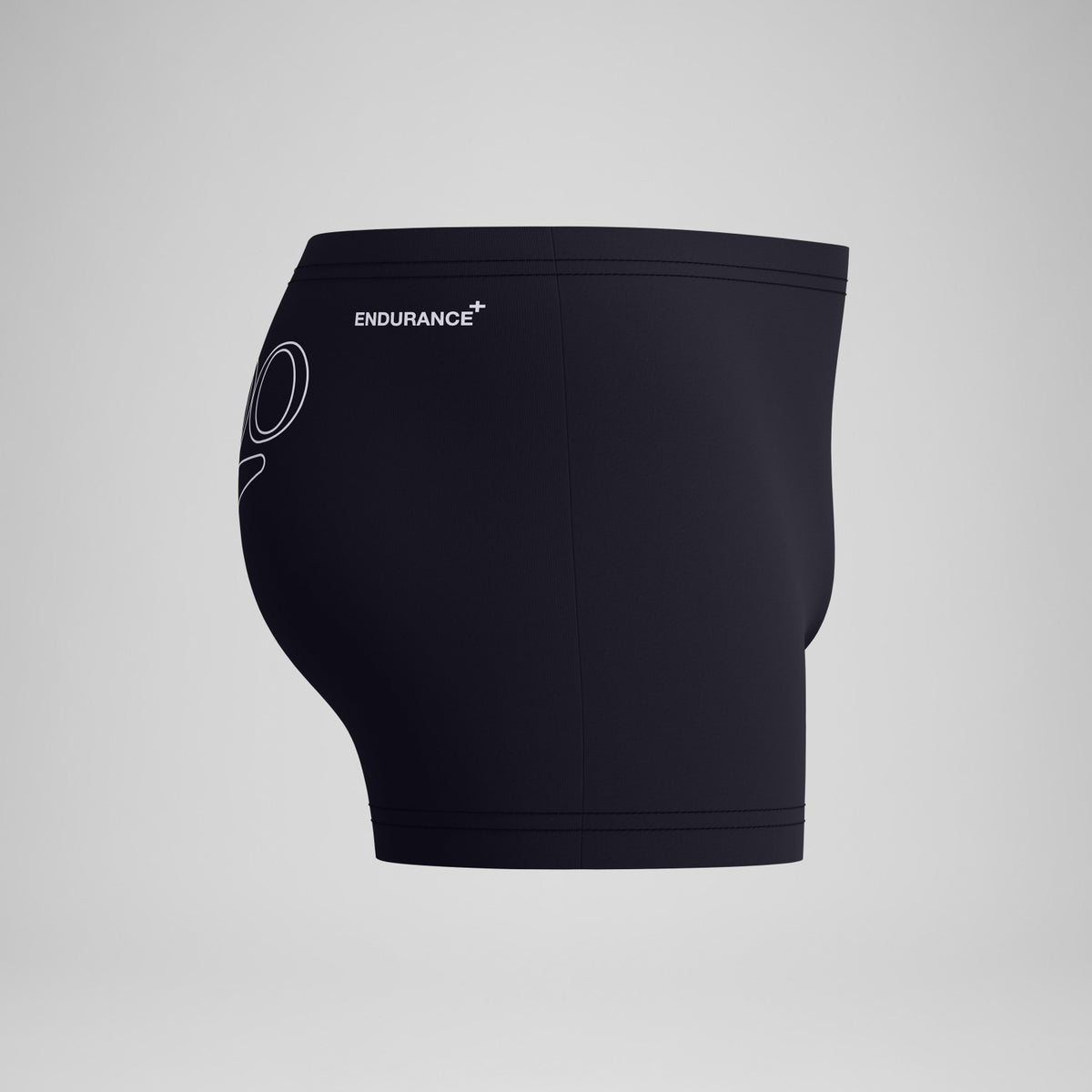 Endurance+ Logo Aquashorts Black | Speedo