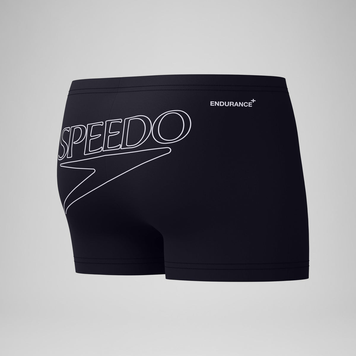 Endurance+ Logo Aquashorts Black | Speedo