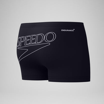 Endurance+ Logo Aquashorts Black | Speedo