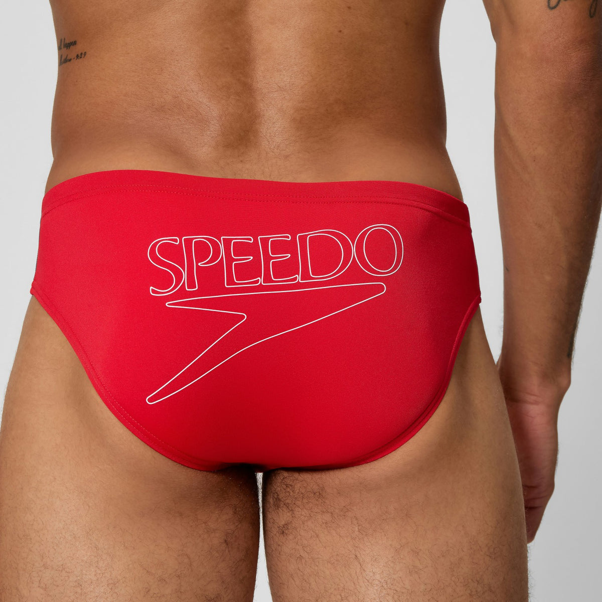 Endurance+ Logo Brief Red | Speedo