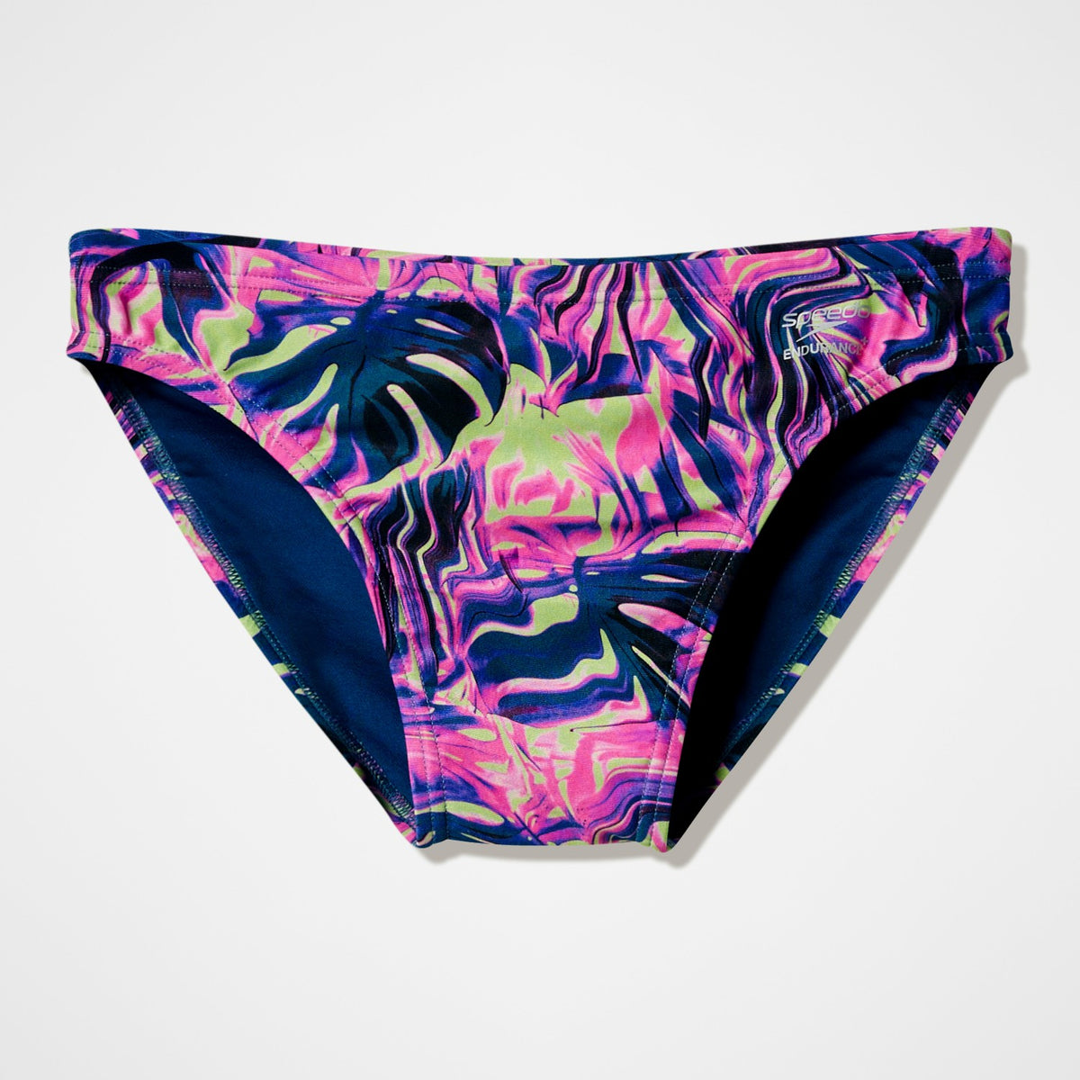 Club Training Printed Brief Pink/Navy | Speedo