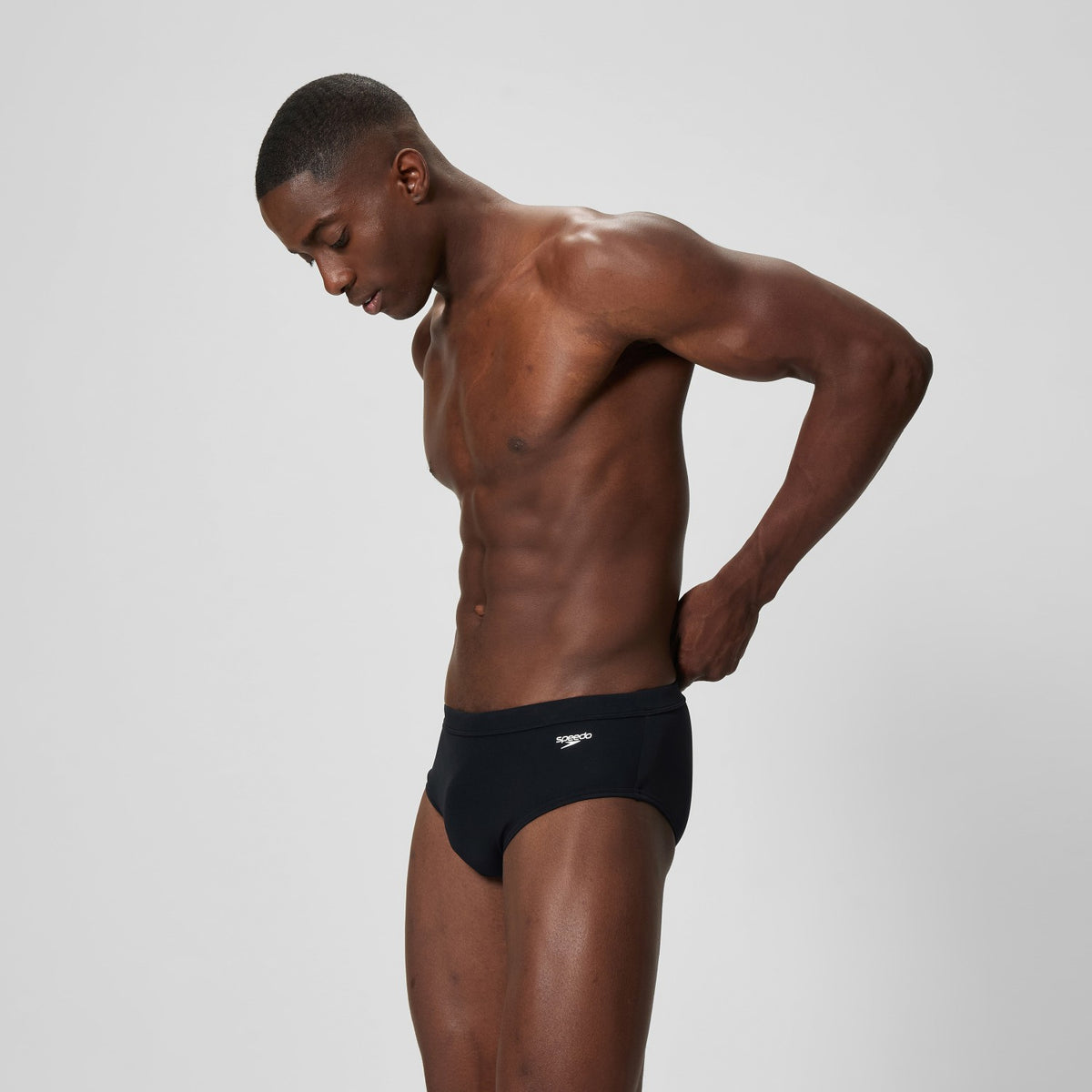 The Speedo Solid Brief Black | Speedo