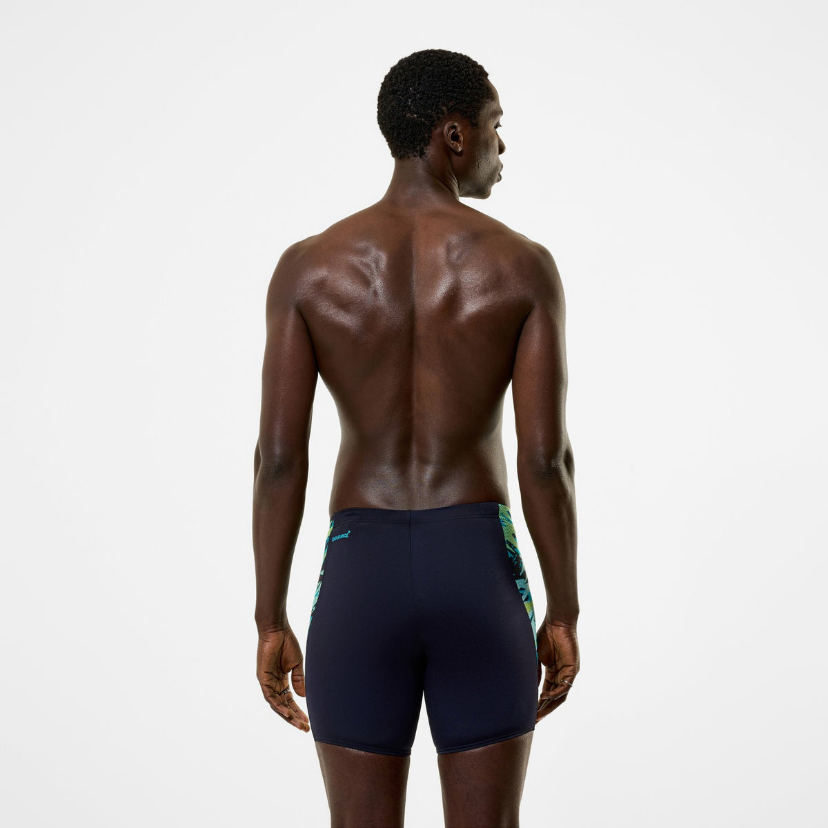 Hyperboom Splice Mid Jammer Navy/Green | Speedo