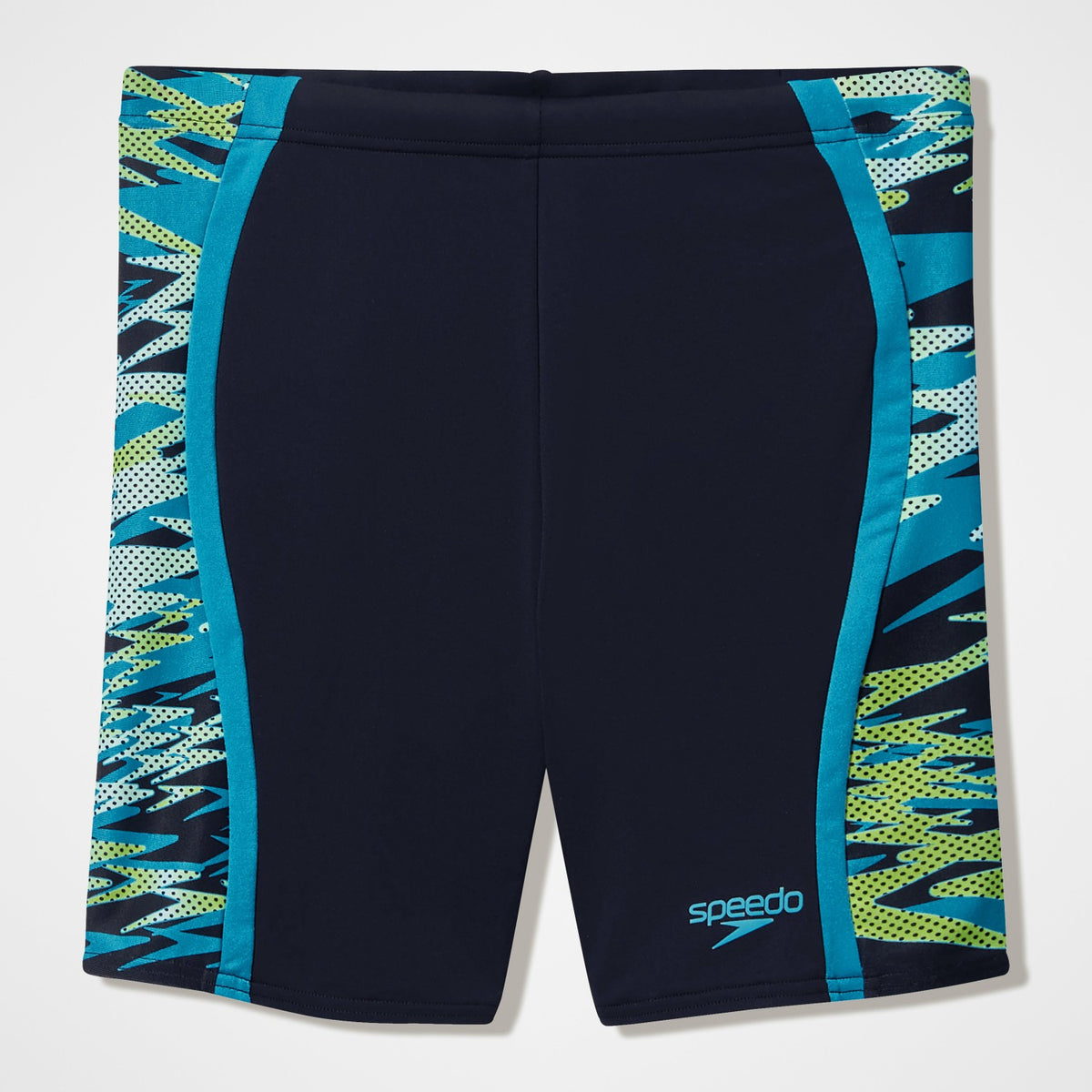 Hyperboom Splice Mid Jammer Navy/Green | Speedo