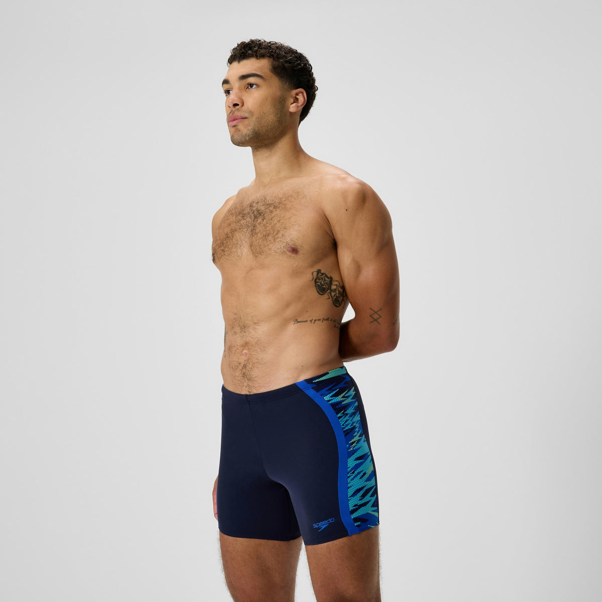 Hyperboom Splice Mid Jammer Navy | Speedo