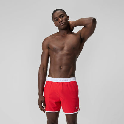 Jetstream Logo Swim Shorts Red/White | Speedo