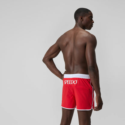 Jetstream Logo Swim Shorts Red/White | Speedo