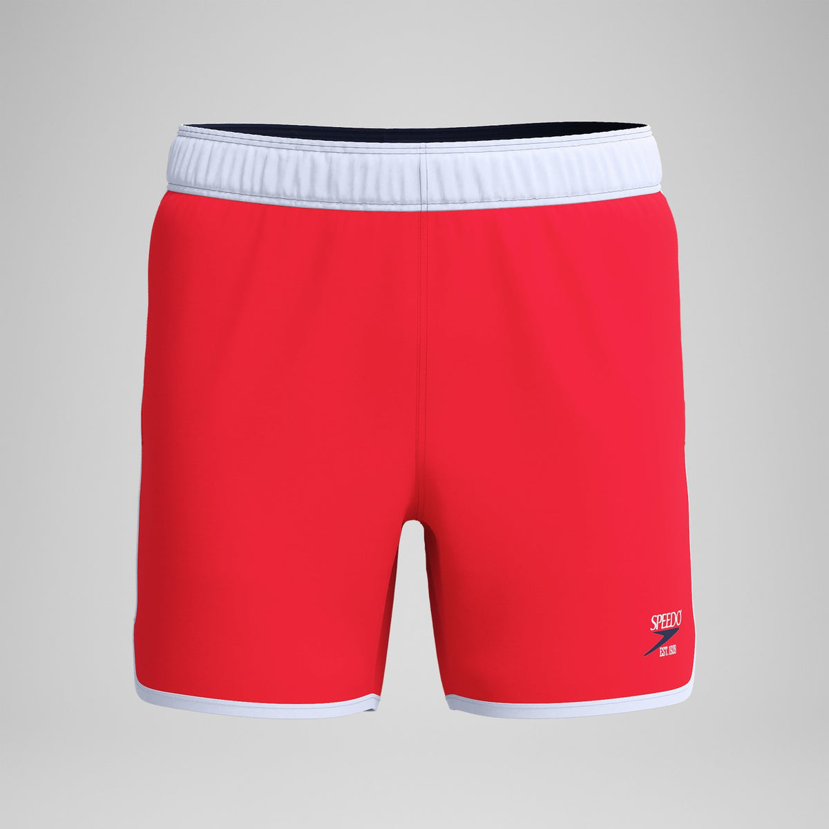 Jetstream Logo Swim Shorts Red/White | Speedo