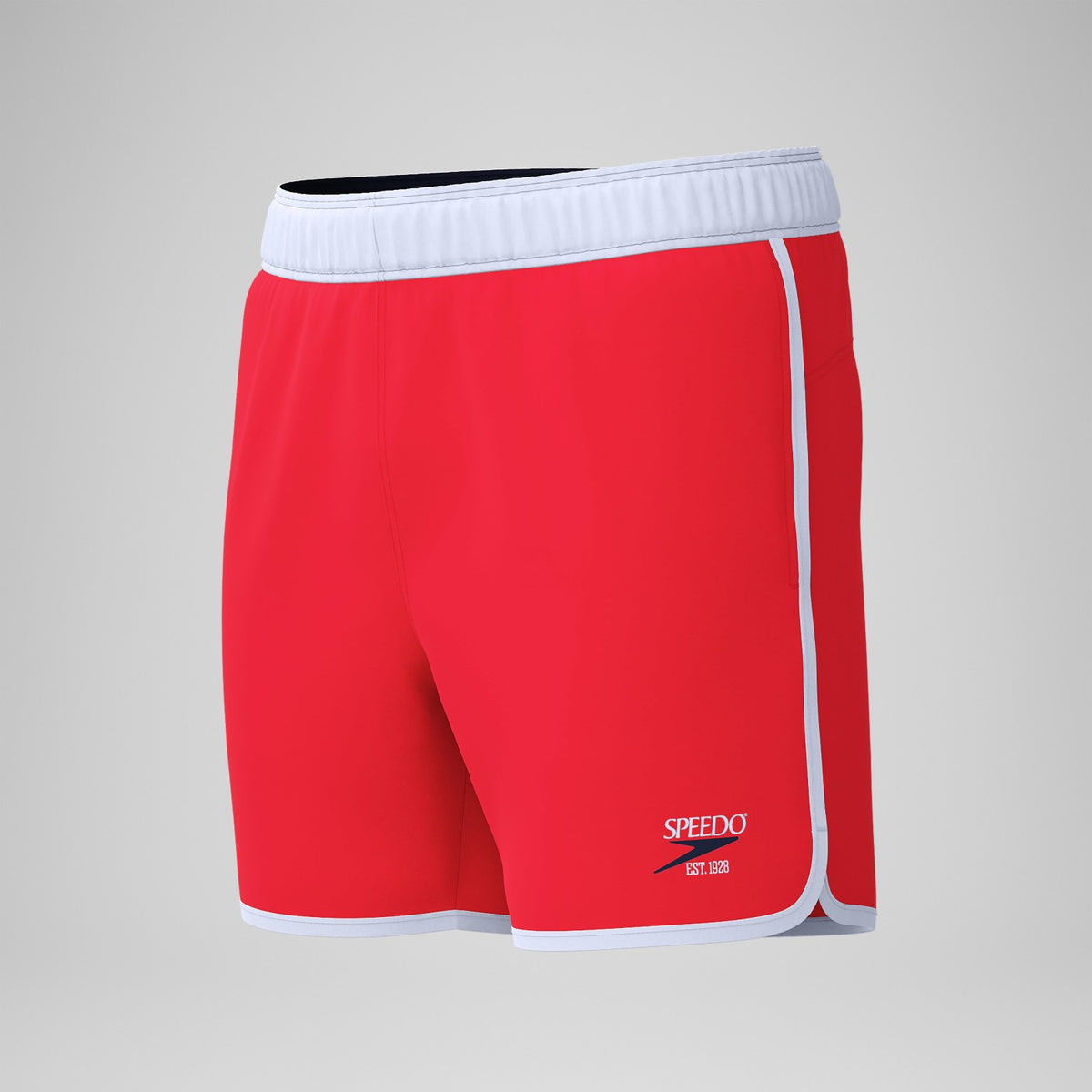 Jetstream Logo Swim Shorts Red/White | Speedo