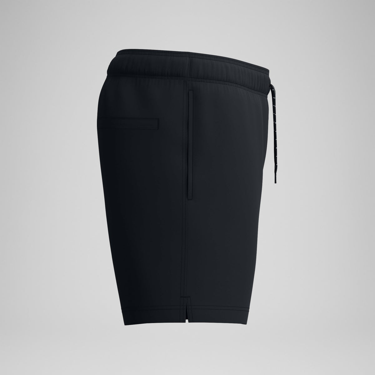 Classic Solid Redondo Edge Volley Swim Shorts Black | Speedo